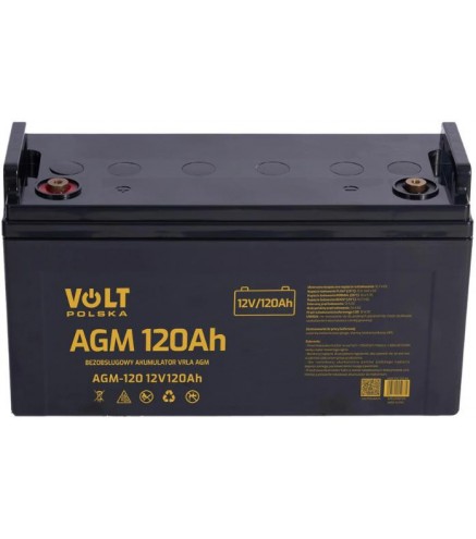 Akumulator Volt Polska AGM 120Ah