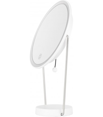 Lusterko do makijażu Humanas HS-ML01 z podświetleniem LED - biały