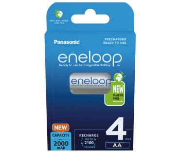 Akumulatorki AA / R6 Panasonic Eneloop 2000mAh BK-3MCDE/4BE (blister 4 szt.)