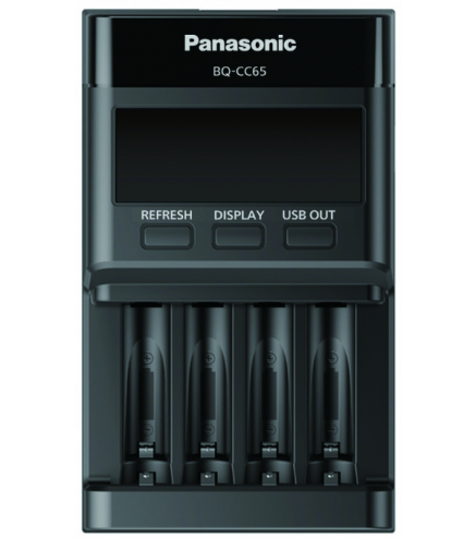 Ładowarka do akumulatorków Ni-MH Panasonic Eneloop BQ-CC65 EKO
