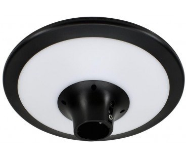 SOLARNA OPRAWA PARKOWA LED SOLUM 20W 2200LM 3000-4000K IP65 CZARNA