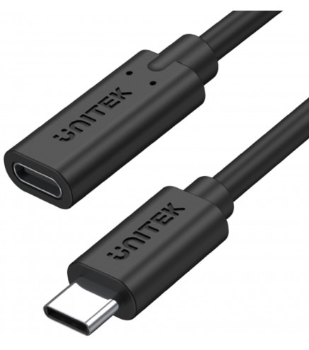 Przedłużacz Unitek C14086BK USB-C 10Gbps 4K, PD 100W 1,5m