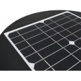 SOLARNA OPRAWA PARKOWA LED SOLUM 20W 2200LM 3000-4000K IP65 CZARNA
