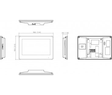Monitor wideodomofonu DAHUA VTH5421HW-W
