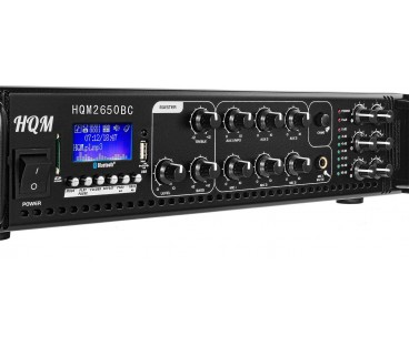 Wzmacniacz PA HQM2650BC RADIO FM/MP3/BT 650W