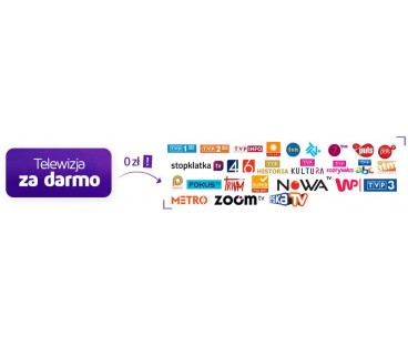 Antena pokojowa DVB-T2 Spacetronik Locus TV zasilacz 45dB