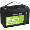 AKUMULATOR LITOWO-ŻELAZOWO-FOSFORANOWY LiFePO4 Green Cell Cube 12.8V 100Ah LFPGC12V100AH