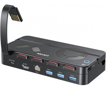 Unitek Stacja dokująca do Nintendo Switch, PD 100W, HDMI 4K, RJ-45, czytnik kart