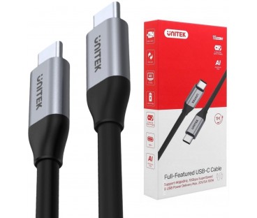Kabel USB Unitek USB-C na USB-C 10Gbps 4K 60Hz 20V/5A