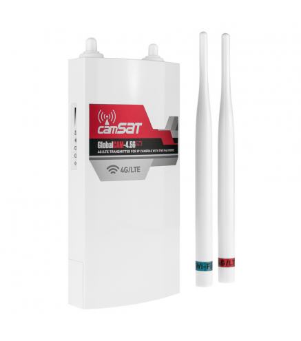 ROUTER LTE / 4G / 3G ZEWNĘTRZNY CAMSAT GLOBALCAM-4.5G 2PoE