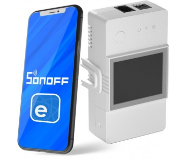 SONOFF TH Elite | THR316D | Przekaźnik Wifi z funkcją pomiaru temperatury oraz wilgotności
