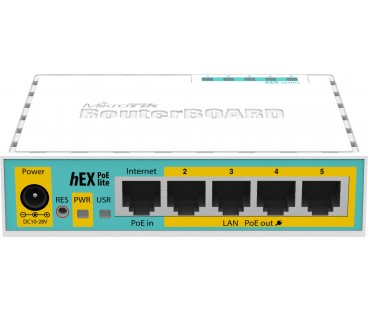 MIKROTIK ROUTERBOARD hEX PoE lite (RB750UPr2)