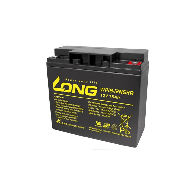 Akumulator AGM LONG 12V 18Ah VdS