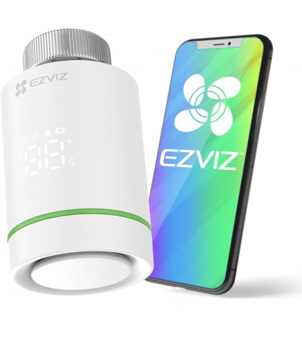Inteligentny termostat grzejnikowy EZVIZ CS-T55-R100-G