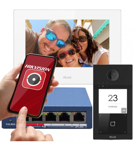 Zestaw wideodomofonowy IP Hilook by Hikvision IP-VIS-Pro-W
