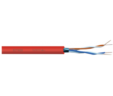 KABEL SYGNALIZACJI PPOŻ BITNER YnTKSYekw 1x2x0,8 - 100m