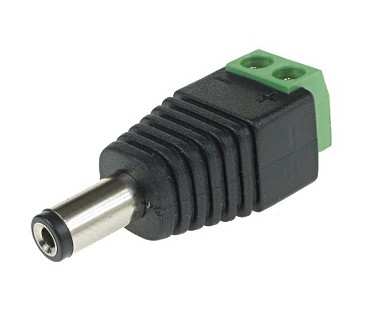 SZYBKOZŁĄCZE S-55 WTYK ZAS. DC 2.1/5.5