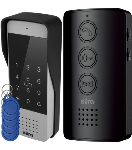 Domofon EURA ADP-34A3 czarny | Alarmista.pl
