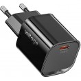 Ładowarka sieciowa Voltage GaN Quick Mini 20W PD 3.0 QC 3.0 USB-C czarna
