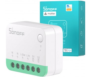 SONOFF Inteligentny przełącznik Wi-Fi 1-kanałowy MINIR4M Matter