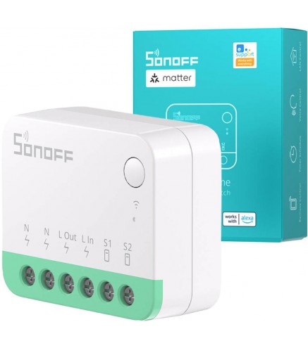 SONOFF Inteligentny przełącznik Wi-Fi 1-kanałowy MINIR4M Matter