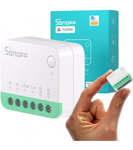 SONOFF Inteligentny przełącznik Wi-Fi 1-kanałowy MINIR4M Matter