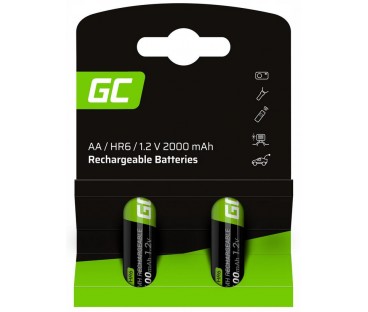 AKUMULATORKI Green Cell 2x AA HR6 2000mAh GR06