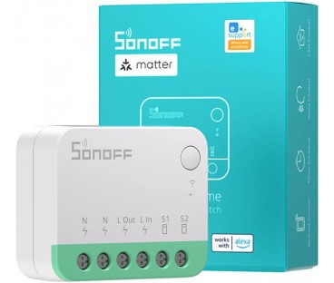 SONOFF Inteligentny przełącznik Wi-Fi 1-kanałowy MINIR4M Matter