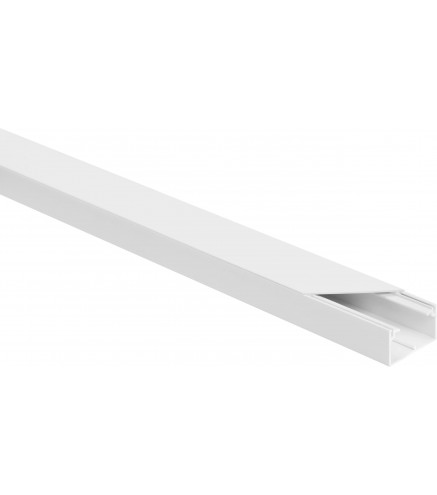Listwa elektroinstalacyjna kpl. BIAŁY LS 40x25 2m (PACZKA 10szt.)