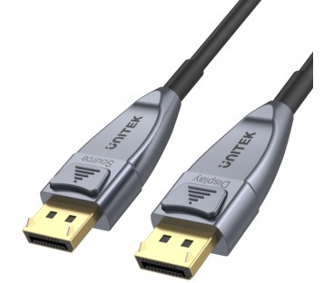 Unitek kabel optyczny DisplayPort 1.4 AOC 8K 15m