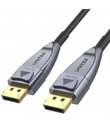 Unitek kabel optyczny DisplayPort 1.4 AOC 8K 15m