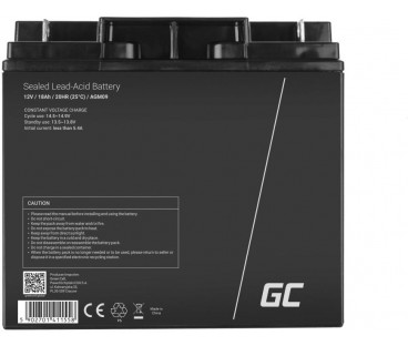 AKUMULATOR AGM Green Cell VRLA 12V 18Ah