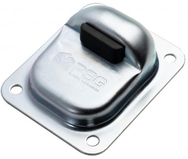 Przykręcany stoper do bramy PSG 61.092.OG (120x100/H43) z gumowym odbojem