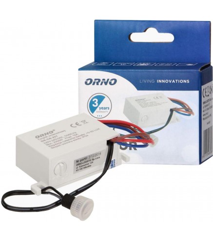 Czujnik  ORNO OR-CR-227 zmierzchowy MINI z zewnętrzną sondą, IP54
