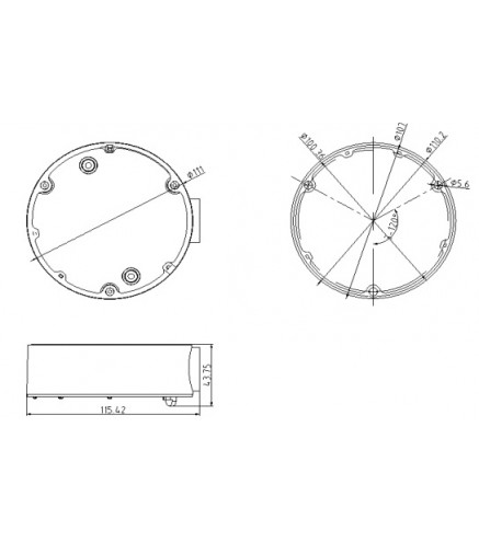 UCHWYT HIKVISION DS-1280ZJ-DM18