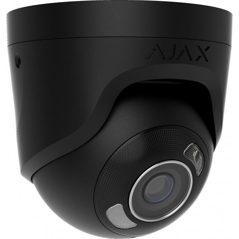 Ajax Kamera HL - kopułka (metalowa) TurretCam (8 Mp/2.8 mm) (8EU) - czarny