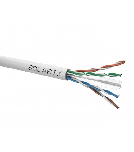 KABEL SKRĘTKA SOLARIX CAT.6 U/UTP PVC karton 305m