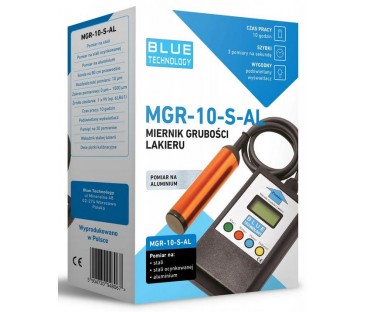 Miernik grubości lakieru Blue Technology MGR-10-S-AL
