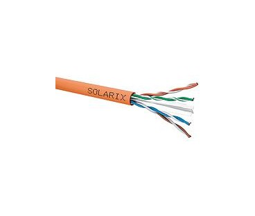 KABEL SKRĘTKA SOLARIX CAT.6 U/UTP LSOHFR B2ca s1d1a1 szpula 500M