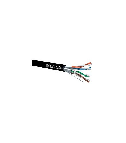 KABEL SKRĘTKA SOLARIX CAT.6A STP PE Fca 500M