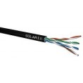 KABEL SKRĘTKA SOLARIX CAT.5E U/UTP UV ŻELOWANY Fca karton 305m