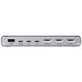 Przełącznik KVM Unitek USB-C 10Gbps z HDMI i transferem plików między systemami