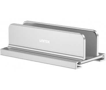 Unitek Stojak na laptopa, pionowy, aluminium