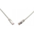 PATCHCORD SKRĘTKA SOLARIX CAT.6A SFTP 1m szary
