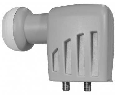Konwerter Twin Televes ref. 747002 szary