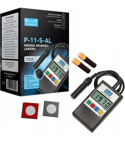 Miernik grubości lakieru Blue Technology P-11-S-AL