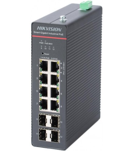 Hikvision DS-3T1512HP-SI-8P4F/No Power unit