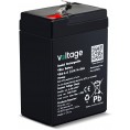 Akumulator AGM Voltage 6V 4,5Ah VE6-4.5 (Żywotność 6-9 lat)