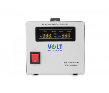 Stabilizator napięcia Volt Polska AVR Pro 1000VA 3% Servo