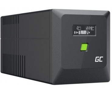 UPS ZASILACZ AWARYJNY Greencell PowerProof 1000VA 700W LCD CZYSTA SINUSOIDA